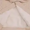 Mini Damla Battaniye Triko Kızaklı Bej