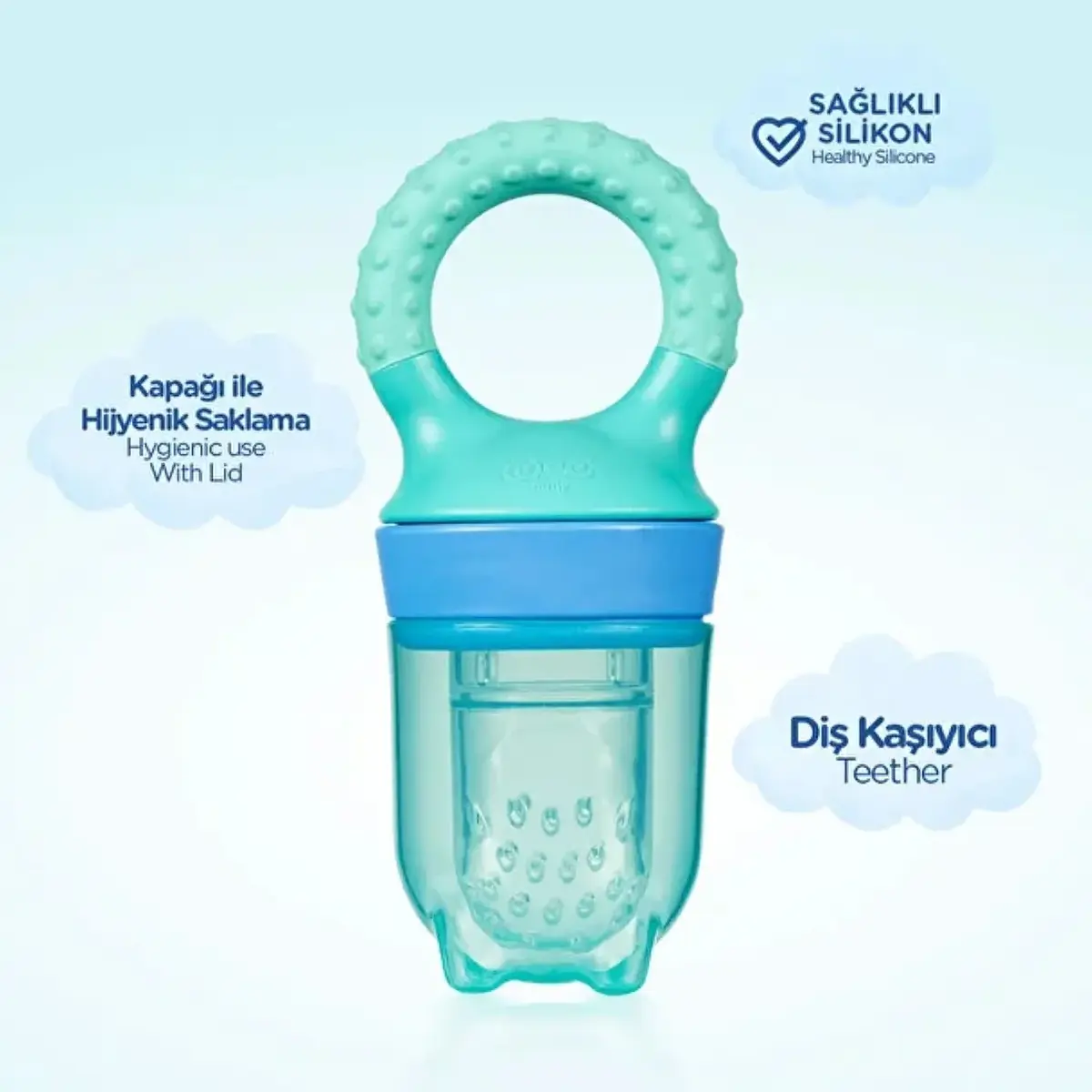 Wee Baby Meyve Süzgeci Su Yeşili