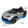 Viento GT Akülü Araba Kumandalı 4*2 12 Volt Gri