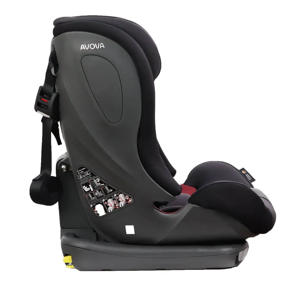 Avova Sperling Fix I-Size Oto Koltuğu 9-36 Kg Grey Black
