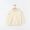 Tiffany Sweatshirt Kapüşonlu Oversize Theme Bej