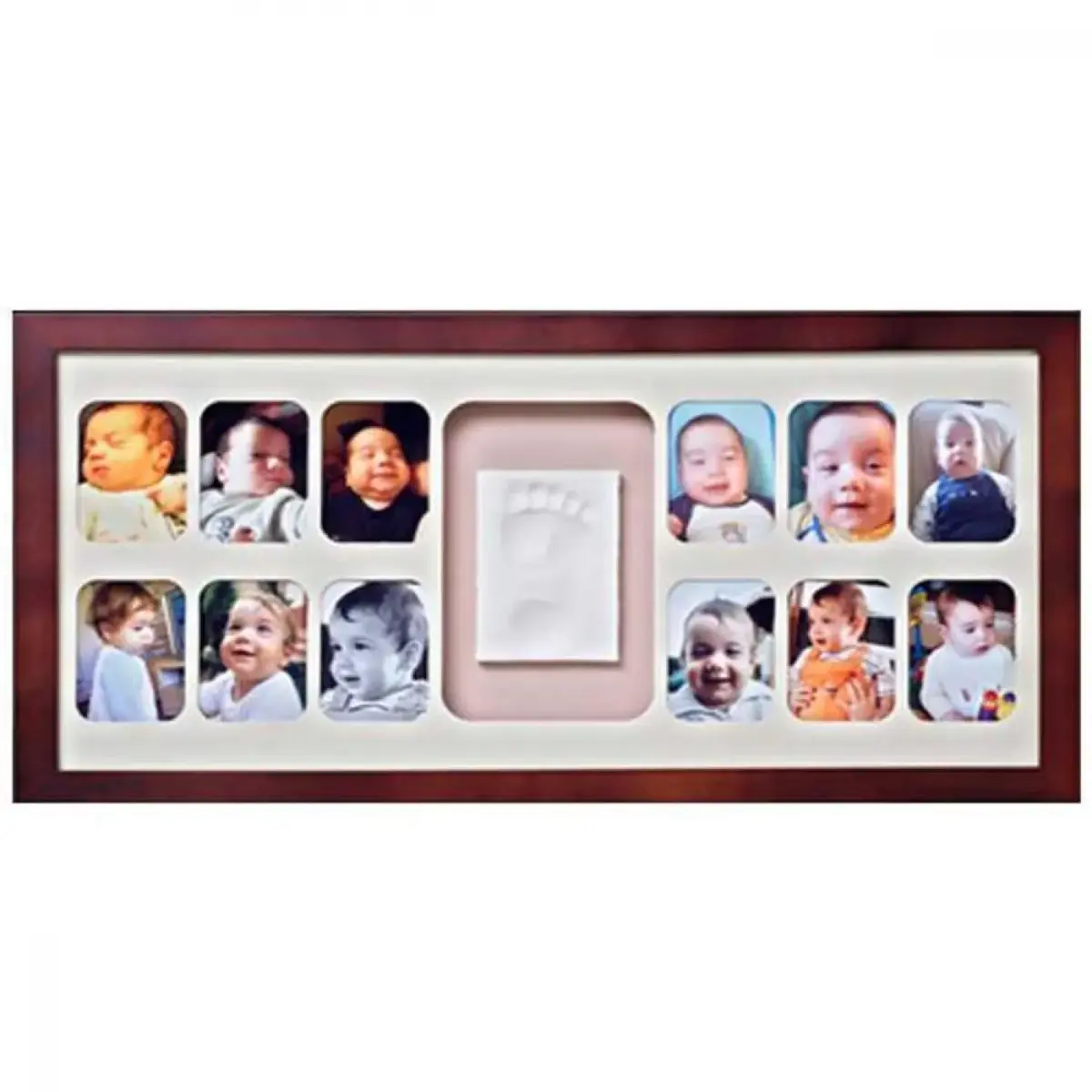 Baby Memory Prints Çerçeve 12 cm Ceviz