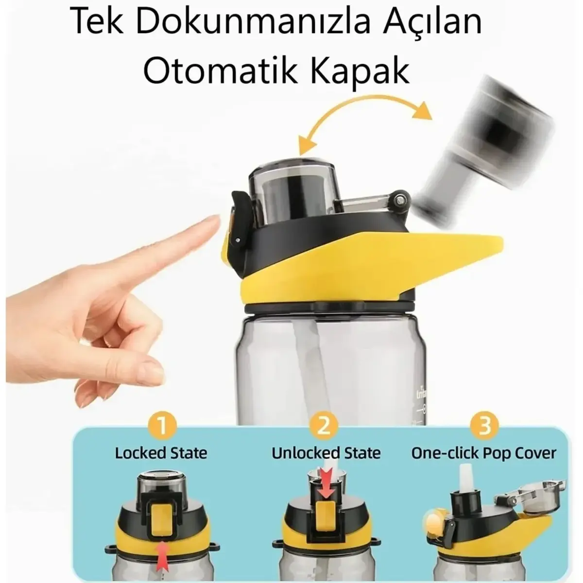 Shotay Handle Tritan Matara 900 Ml