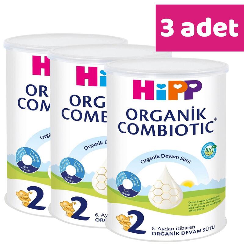 Hipp 2 Organik Combiotic Devam Sütü 350 gr x3