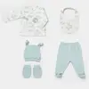 Bibaby Hastane Çıkışı 5li Cute Sparrow Mint