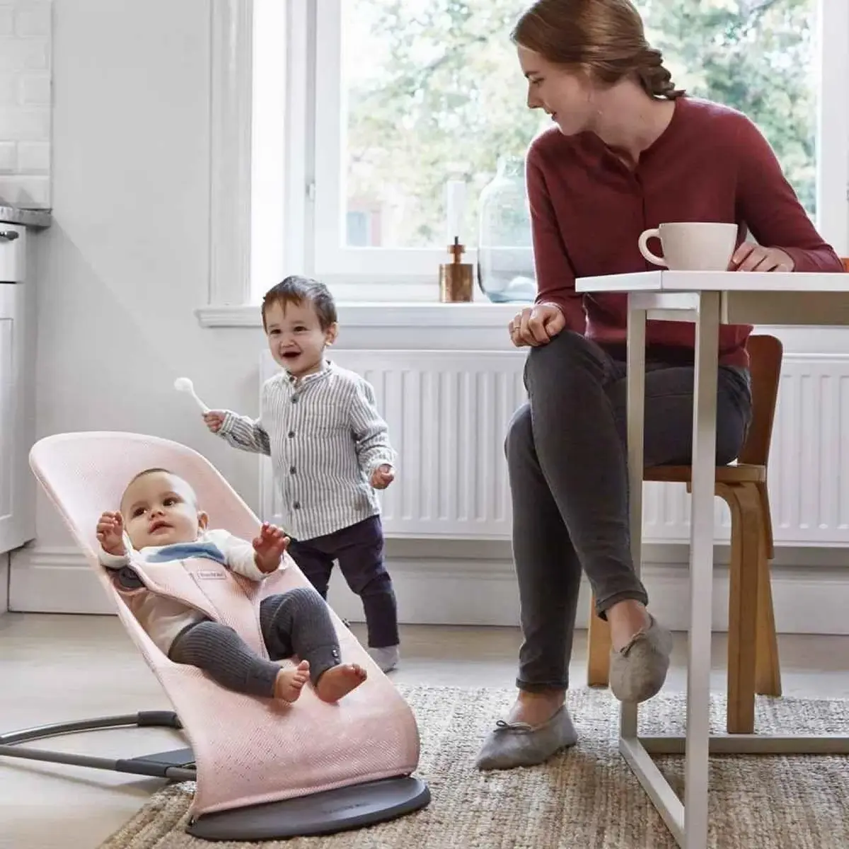 Babybjörn Balance Bliss Ana Kucağı Power Pink Mesh