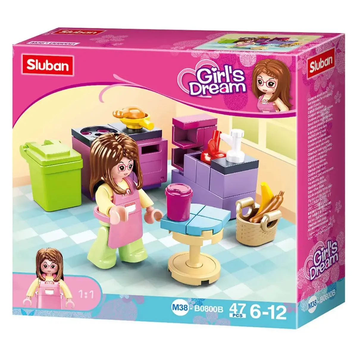 Sluban Girls Dream Mutfak 47 Parça
