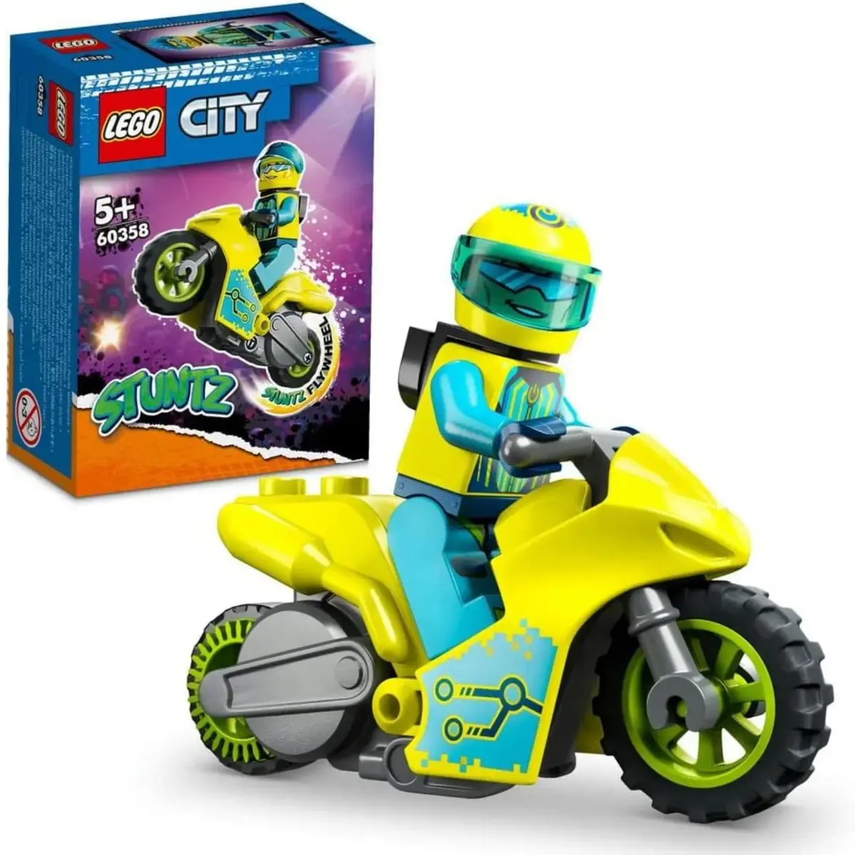 LEGO City Siber Gösteri Motosikleti 60358