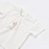 Bibaby Organik 2li Takım Şortlu Pretty Ears Mint - Ekru