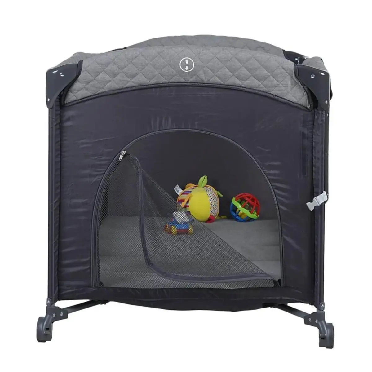 Prego 8040 Miami Premium Oyun Parkı 70x120 cm Gri