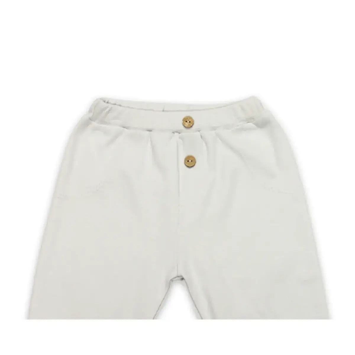 Bistyle Pantolon Patiksiz Little Koala Gri - Sarı - Ekru