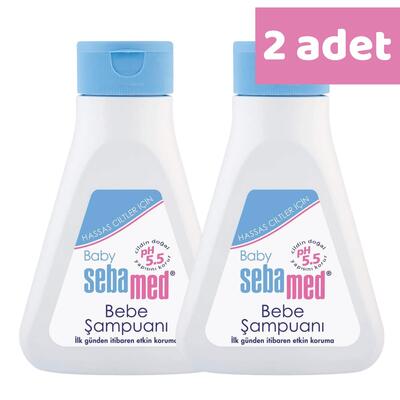 Sebamed Bebek Saç ve Vücut Şampuanı 150 ml x2