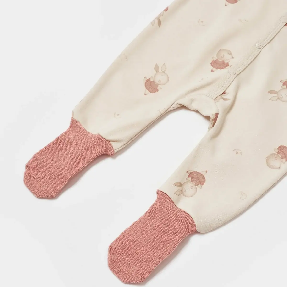 Bibaby Tulum Çoraptolon Ballery Princess Bej - Gül Kurusu