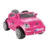 Pilsan Tostos Akülü Araba 12 Volt Pembe