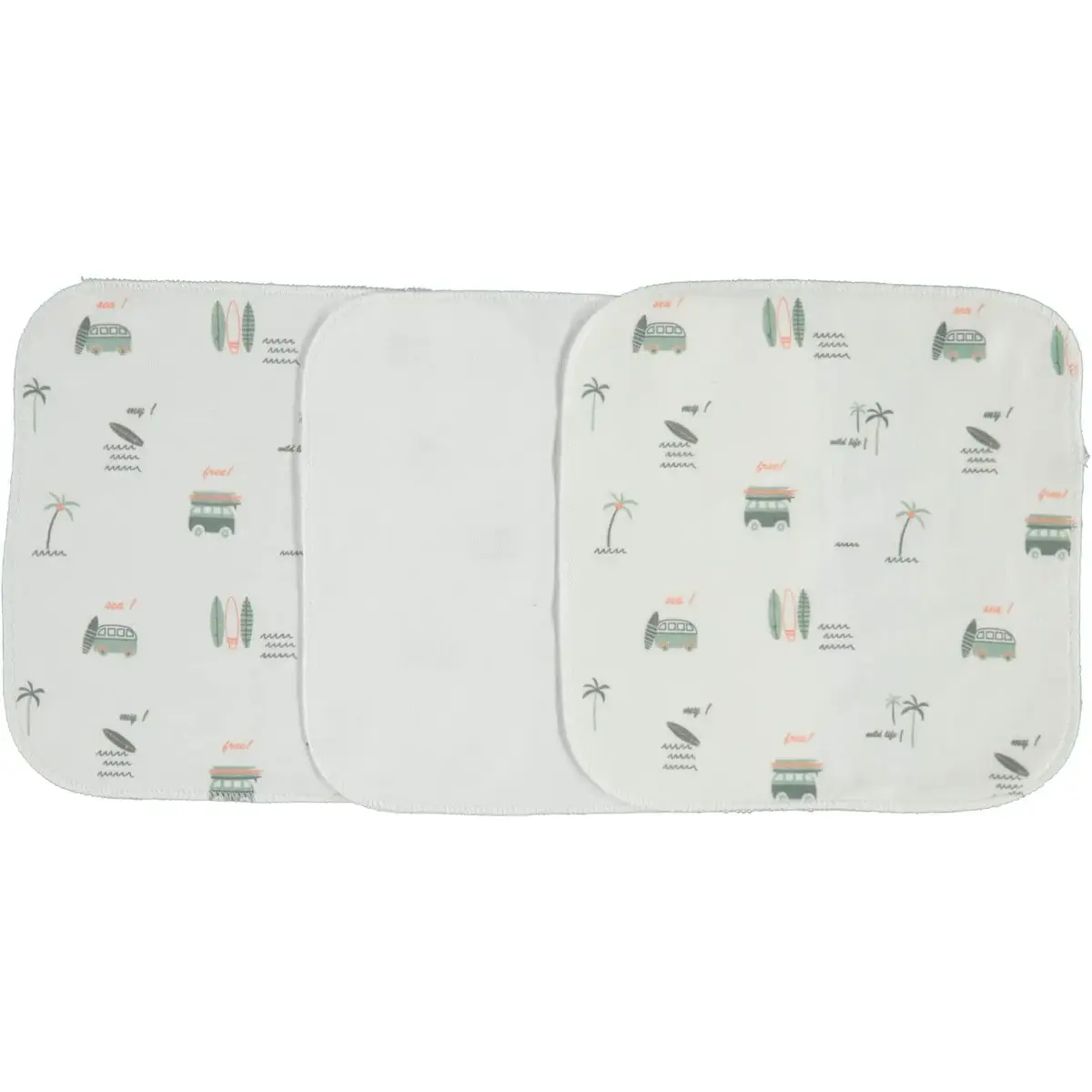 Bibaby Organik Mendil 6lı Marine Ekru