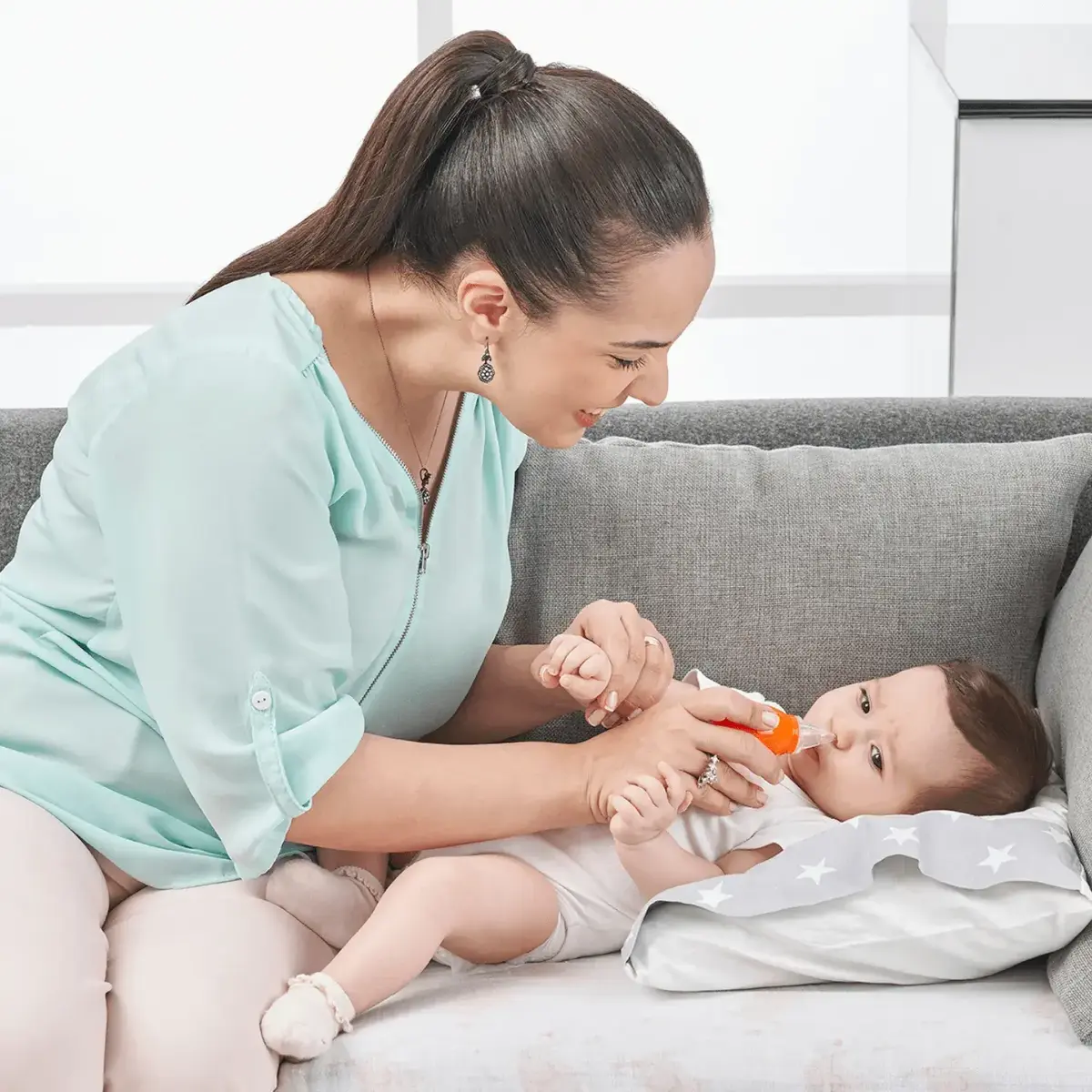 Wee Baby Bebek Bakım Seti Mavi