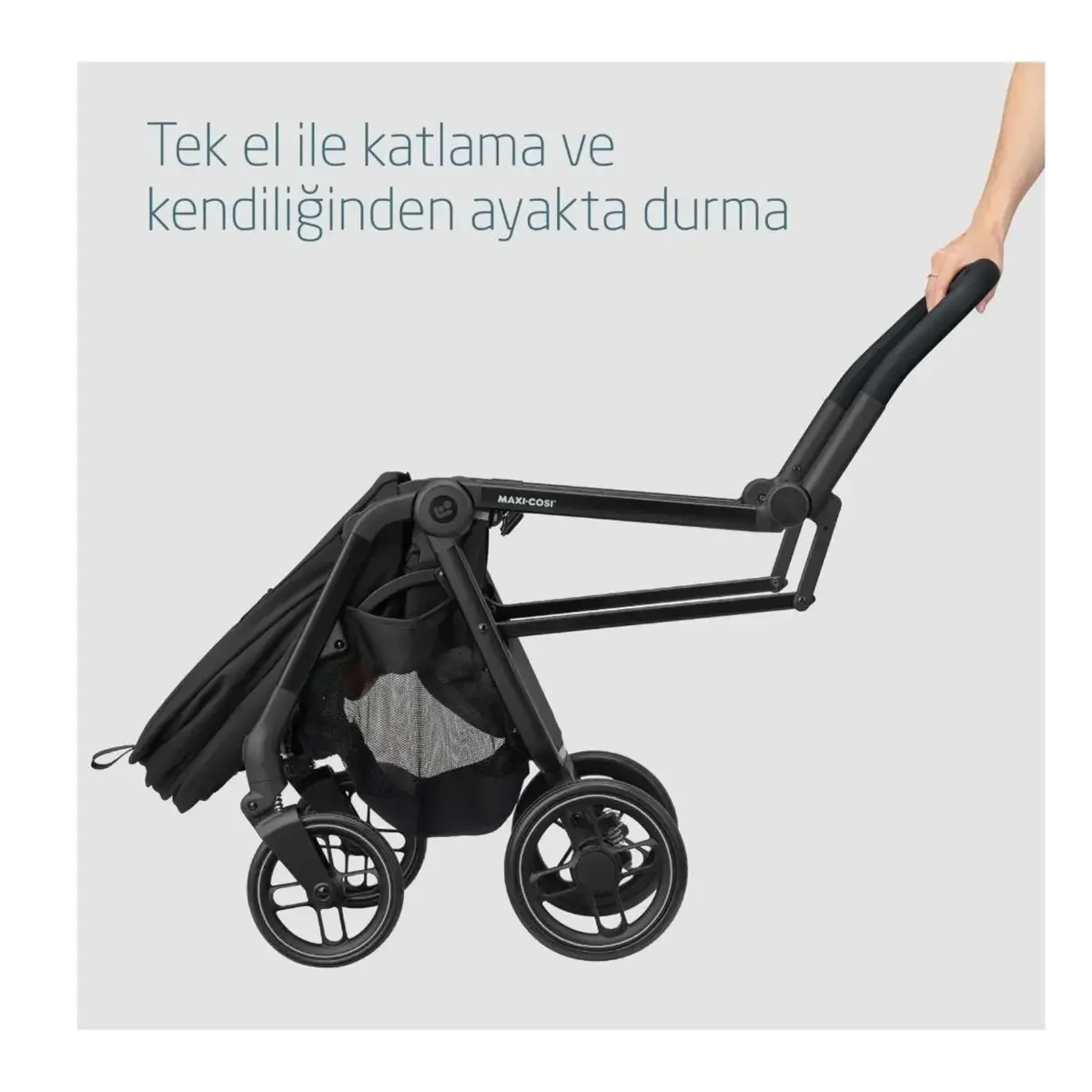 Maxi-Cosi Leona2 Bebek Arabası Essential Black