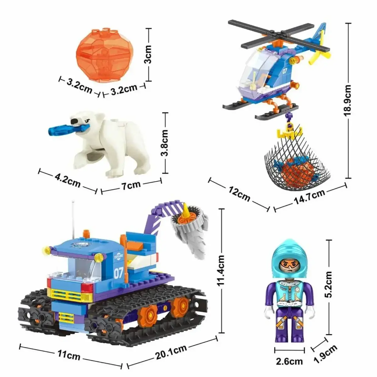 BLX Glacier Kutup Keşif Aracı ve Keşif Ekibi 29613