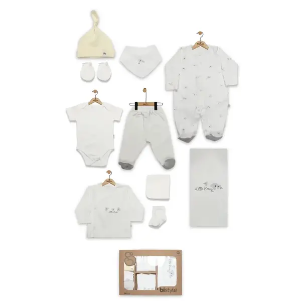 Bistyle Hastane Çıkışı 10lu Little Koala Gri - Sarı - Ekru