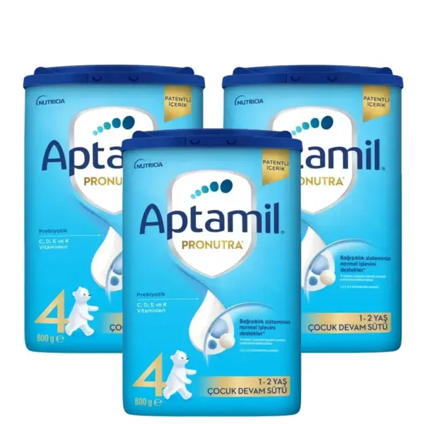 Aptamil 4 Devam Sütü 800 gr x3