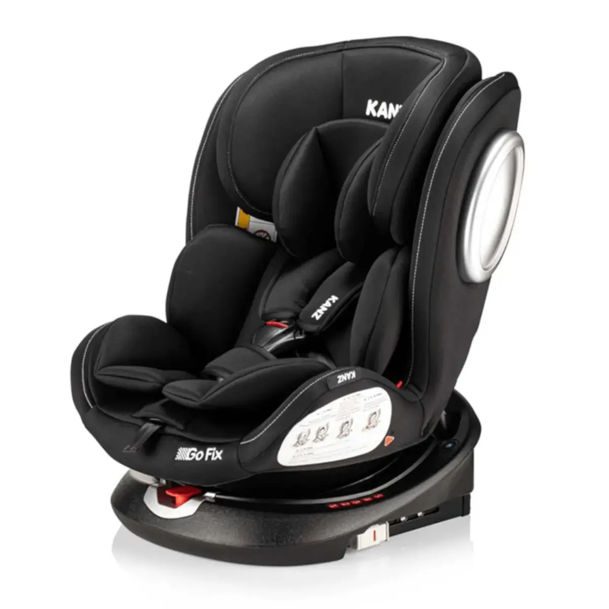 Kanz Go-Fix Oto Koltuğu 0-36 kg Siyah