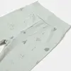 Bibaby Organik Pantolon Patikli Modal Happy Forest Bej - Mint