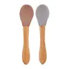 OiOi Mama Kaşığı 2li Woody Brown - Powder Grey