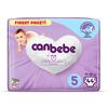 Canbebe Bebek Bezi 5 Beden Junior 11-18 Kg 44lü Fırsat Paketi