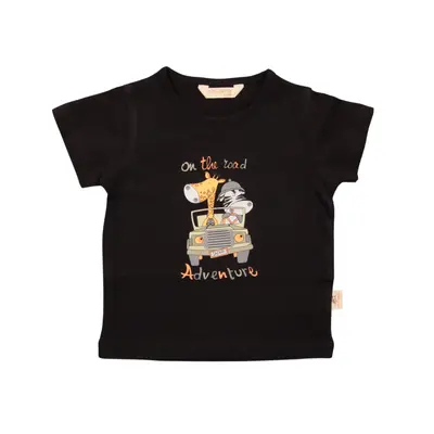 Mini Damla T-Shirt Safari Siyah