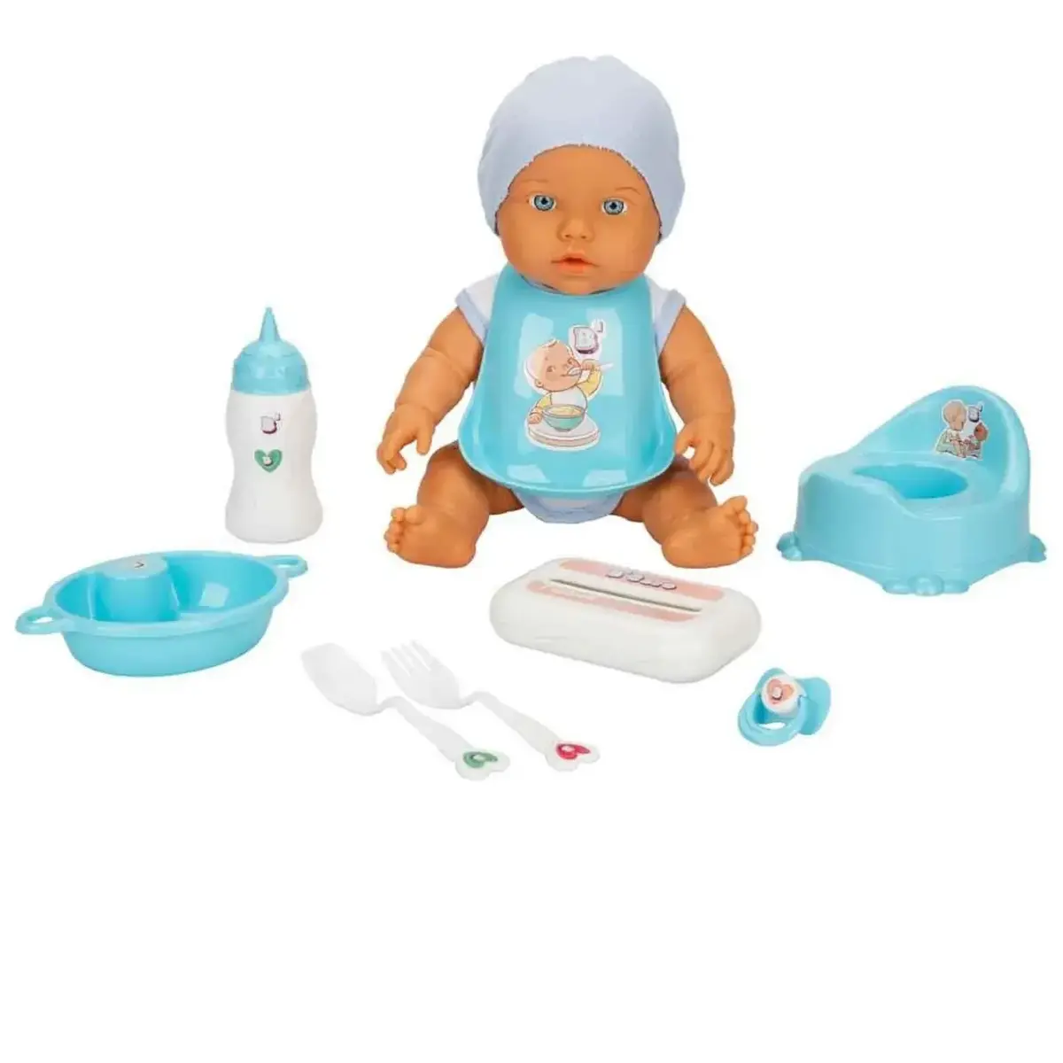 Bebelou Bebek Bakım Zamanı Bebek Set 32 Cm