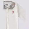 U.S. Polo 2li Takım Şapkalı Krem