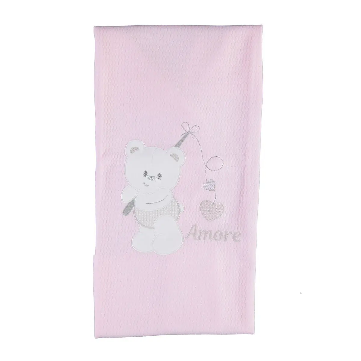 Bibaby Battaniye Kapitone Bimini In Love Happy Açık Pembe