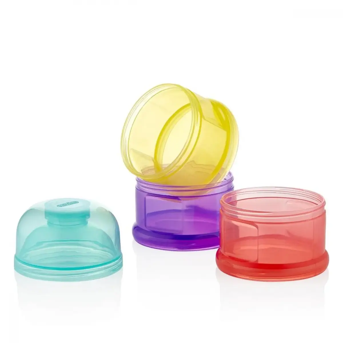 Babyjem Katlı Toz Mama Saklama Kabı Renkli