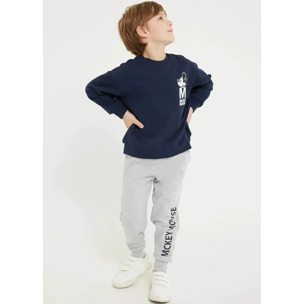 Mickey Mouse Eşofman Takımı Lacivert