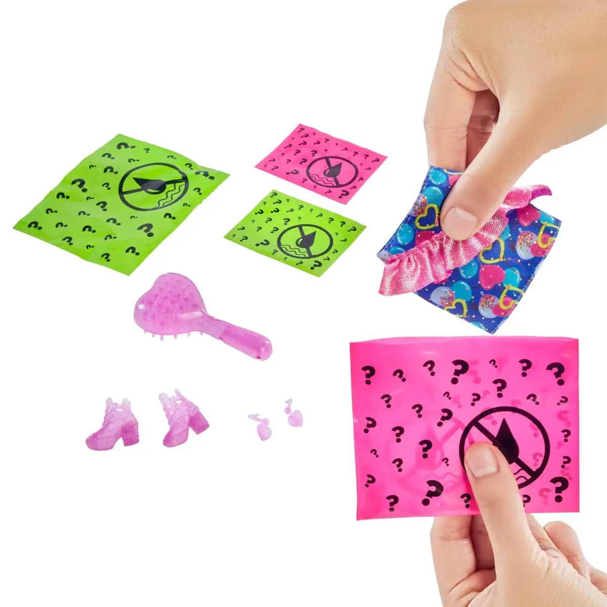 Barbie Renk Değiştiren Sürpriz Bebekler Barbie Parti Serisi