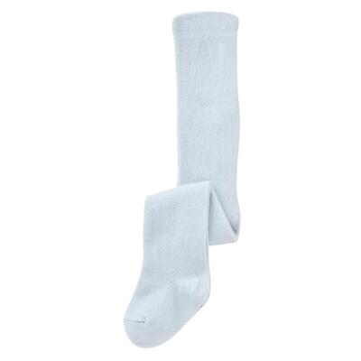 Bibaby Organik Çorap Külotlu Klasik Düz Mavi