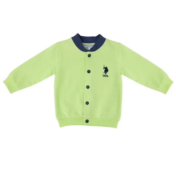 U.S. Polo Hırka Lime