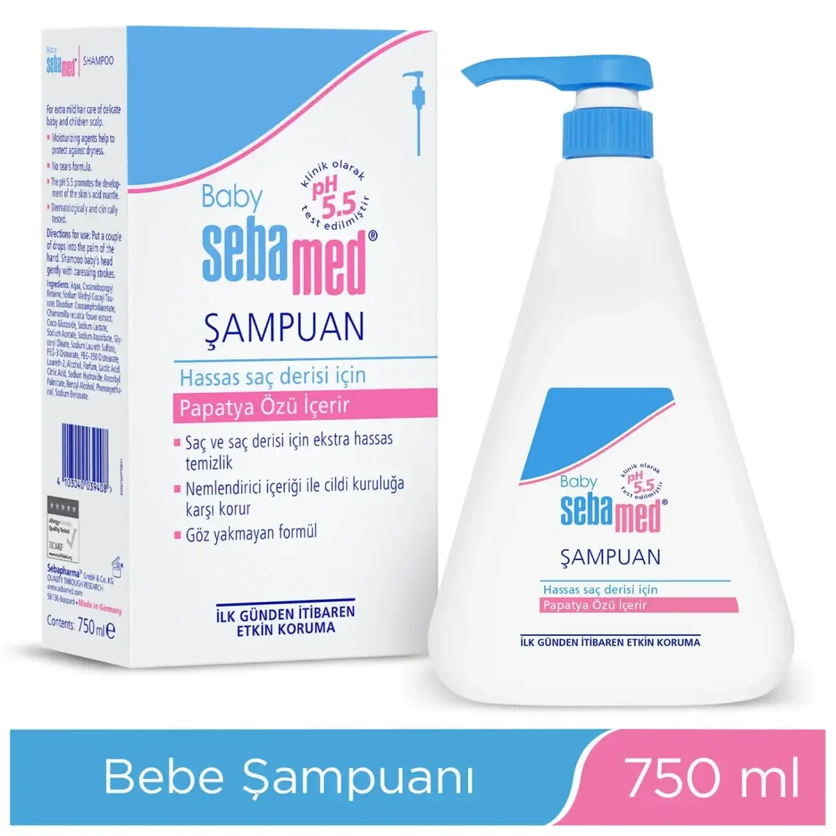 Sebamed Bebek Şampuanı 750 ml