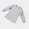 Bibaby Organik Sweatshirt Little Basic Gri Melanj