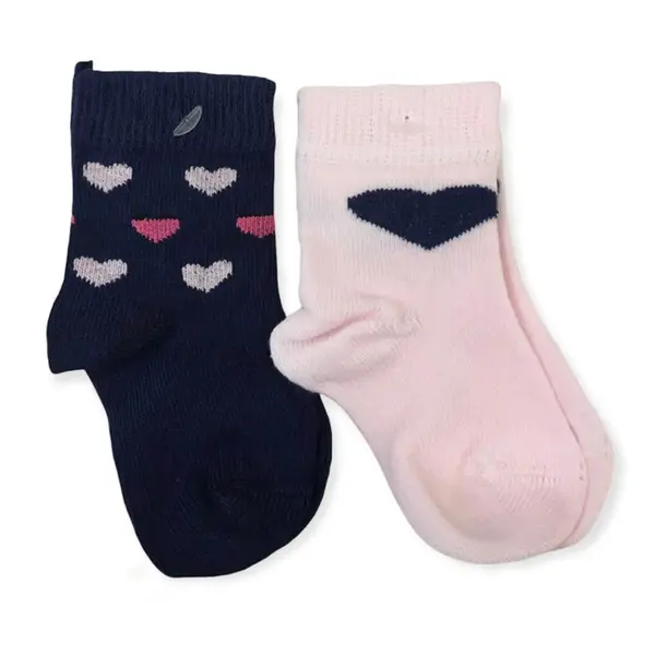 Aziz Bebe Çorap Soket 2li Pembe