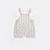 Bibaby Salopet Tulum Stripe Sytle Bej - Mavi