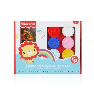 Fisher Price Oyun Hamuru Şimdi Öğreniyorum 5 Kalıp 6X55gr 