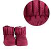Bibaby Organik Patik Triko Colors Bordo