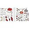 Lino 3D Sticker Set Cricus