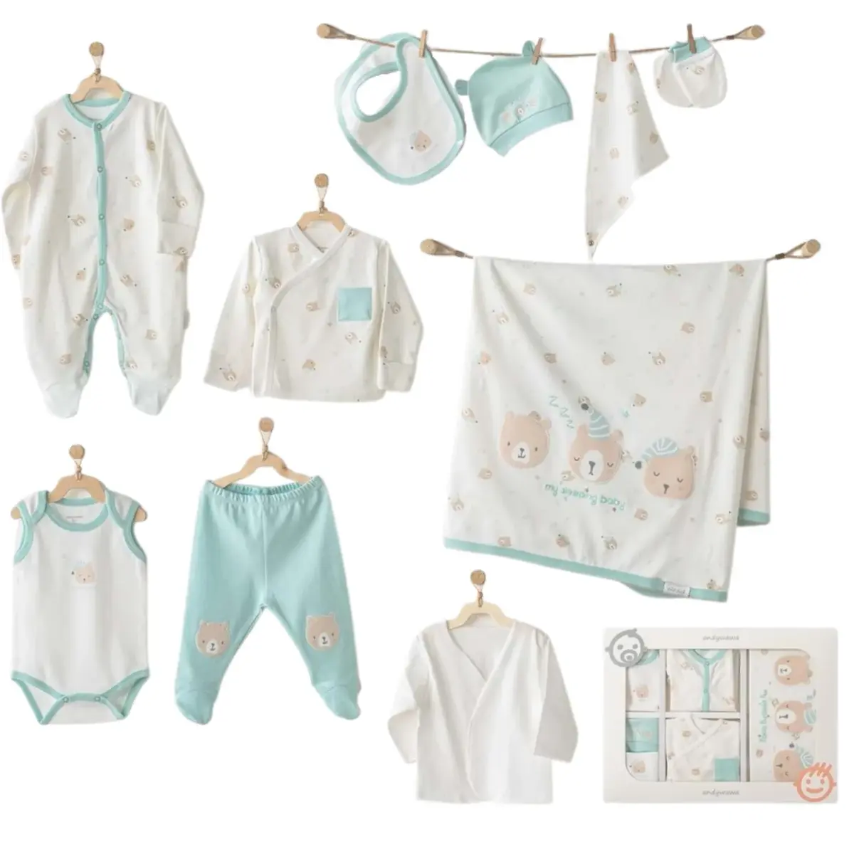 Andy Wawa Hastane Çıkışı 10lu My Sleeping Baby Ekru