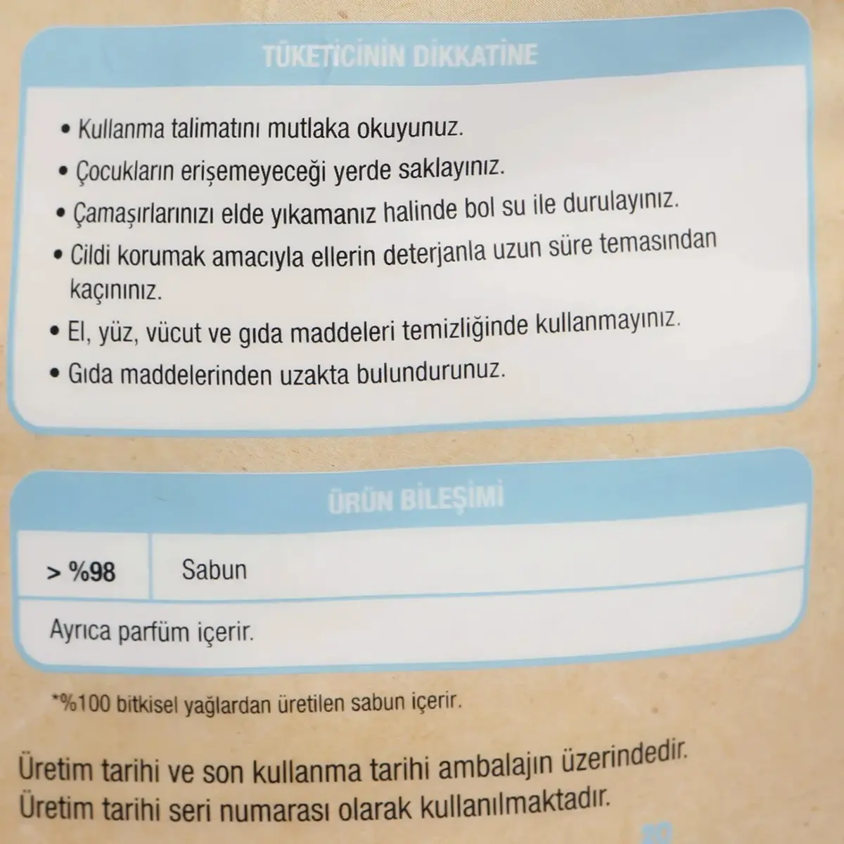 Life by Fakir Baby Doğal Granül Sabun 1000 gr