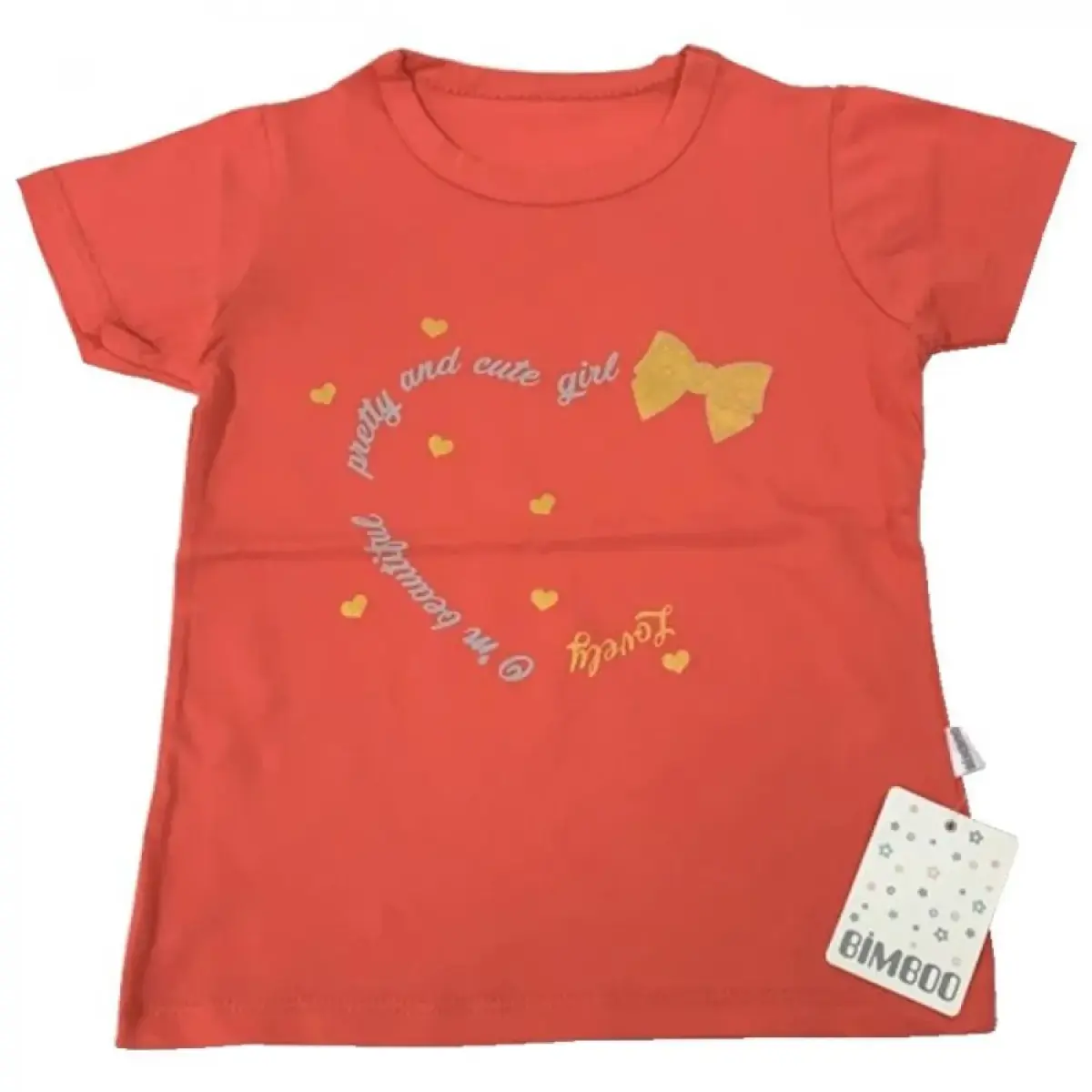 Bibaby T-Shirt Bimboo Cute Girl Nar Çiçeği Bibaby T-Shirt Bimboo Cute Girl Nar Çiçeği