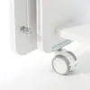 Pratik Sallanır Tekerlekli Anne Yanı Beşik 60X120 Beyaz