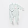 Bibaby Organik Tulum Takımı Tüllü Pretty Ears Bunny Mint - Ekru