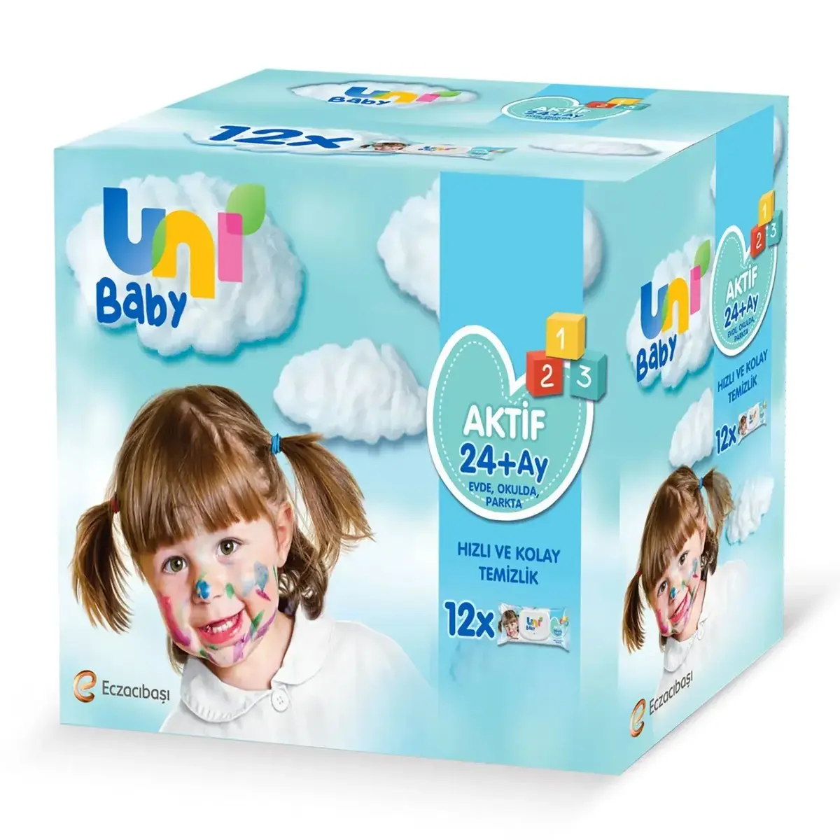 Unibaby Çantalı Set (Gri)